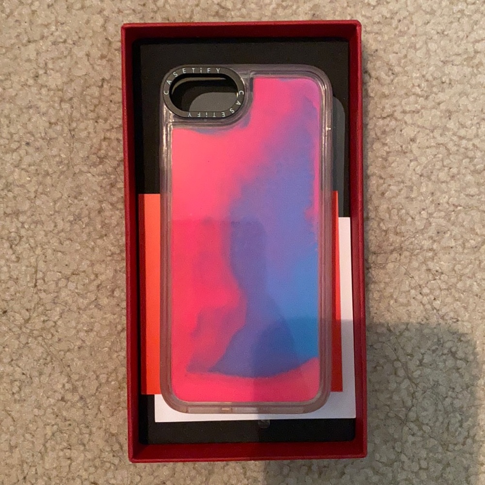 Casetify iPhone 8 sand case